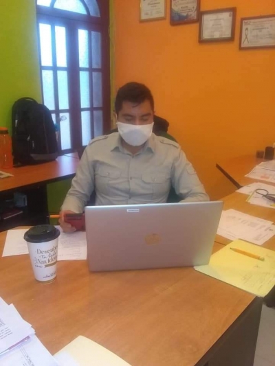 Director del DIF municipal de San Felipe, desmiente participacion en accidente,  que circula en redes sociales.