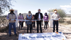 ENTREGA DIEGO LEYVA OBRA DE MEJORAMIENTO DEL CAMINO RURAL VENADITO Y VARAL – EL CARRIZAL