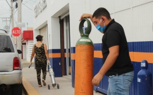 Dolores Hidalgo, ante alta de contagios por COVID 19,  provoca  la falta de tanques de Oxígeno Medicinal.