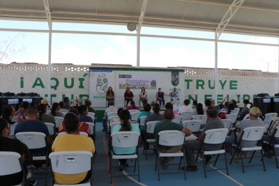 Se realiza entrega de equipo y material del programa “Fortaleciendo  Familias” en San Felipe