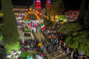 Celebran las fiestas patrias en Ocampo