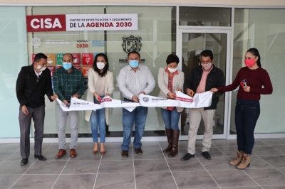 En Presidencia Municipal Inauguran Centro de Investigación y Seguimiento de la Agenda 2030