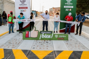 Avanzamos Bien con M&aacute;s Calles Pavimentadas en la Ciudad; Asegura el Presidente Municipal