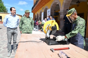 REALIZAN APERTURA DE MÓDULO DE CANJE DE ARMAS EN DOLORES HIDALGO