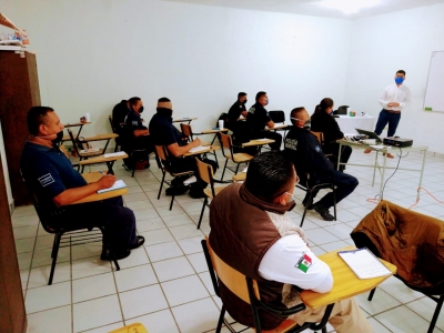 San Diego de la Union : Se llevo  a cabo el curso denominado “Función Policial en la Prevención y Atención de Adicciones”