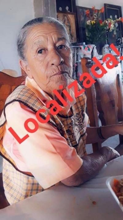 Encuentran a mujer extraviada, ya sin vida.