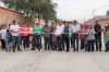 Inauguración de pavimentación de calle principal de la comunidad Chirimoya  Vieja, San Felipe.