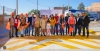 Gobierno municipal, entrega primera etapa de pavimentacion de la calle , Colonia San Pedro.