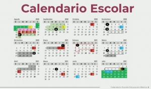 SEP presenta calendario oficial del ciclo escolar 2020-2021