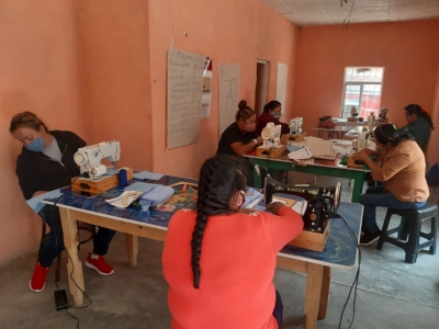 SMDIF DE SAN DIEGO DE LA UNIÓN EN COLABORACIÓN CON DIF ESTATAL E IECA LLEVAN A CABO EL TALLER “TÉCNICAS BÁSICAS DE CORTE Y CONFECCIÓN” EN LA LOCALIDAD DE PROVIDENCIA.