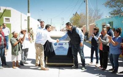Entrega Gobernador infraestructura deportiva y educativa en Ocampo