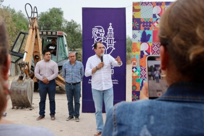 GOBIERNO DOLORENSE ARRANCA LA QUINTA OBRA DEL PROGRAMA 100 ACCIONES, 100 OBRAS EN DOLORES HIDALGO