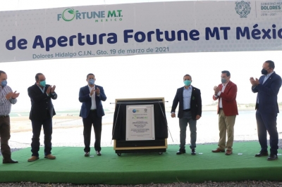 Diego Sinhue y Miguel Ángel Rayas Inaugura Fortune MT México en Comunidad Dolorense
