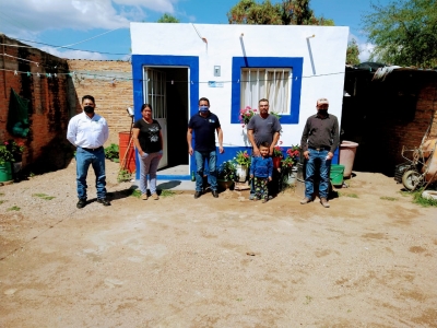 VISITA DIEGO LEYVA LOCALIDADES PROVIDENCIA, BORDO DEL CARMEN Y LA VIRGEN PARA SUPERVISAR ACCIONES DE APOYO FAMILIAR