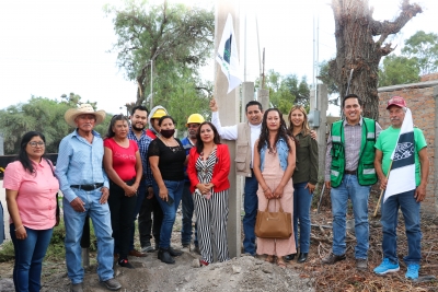 Arranca ampliación de electrificación en la comunidad Los Diaz, en San Felipe
