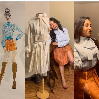 Elena Barajas,  Joven con raíces Dolorense, y de nacionalidad dual, busca transcender en el diseño, emprendimiento y difusion del arte y la cultura