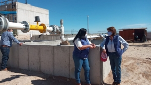 Ocampo trabaja junto con CEAG para la ampliación de la planta de tratamiento de aguas residuales .