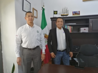 VISITA DELEGADO DEL IMSS SAN DIEGO DE LA UNIÓN PARA ATENDER PETICIÓN DEL ALCALDE DIEGO LEYVA SOBRE LA REAPERTURA DE LA UNIDAD MÉDICA DE ATENCIÓN FAMILIAR